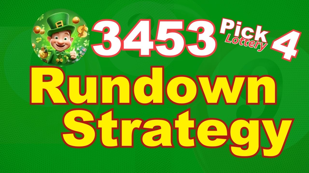 Pick 4 Strategies 3453